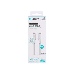 Ultra-Durable eSTUFF INFINITE USB-C to USB-C Cable - ES604070 | Fast Charging & Data Transfer